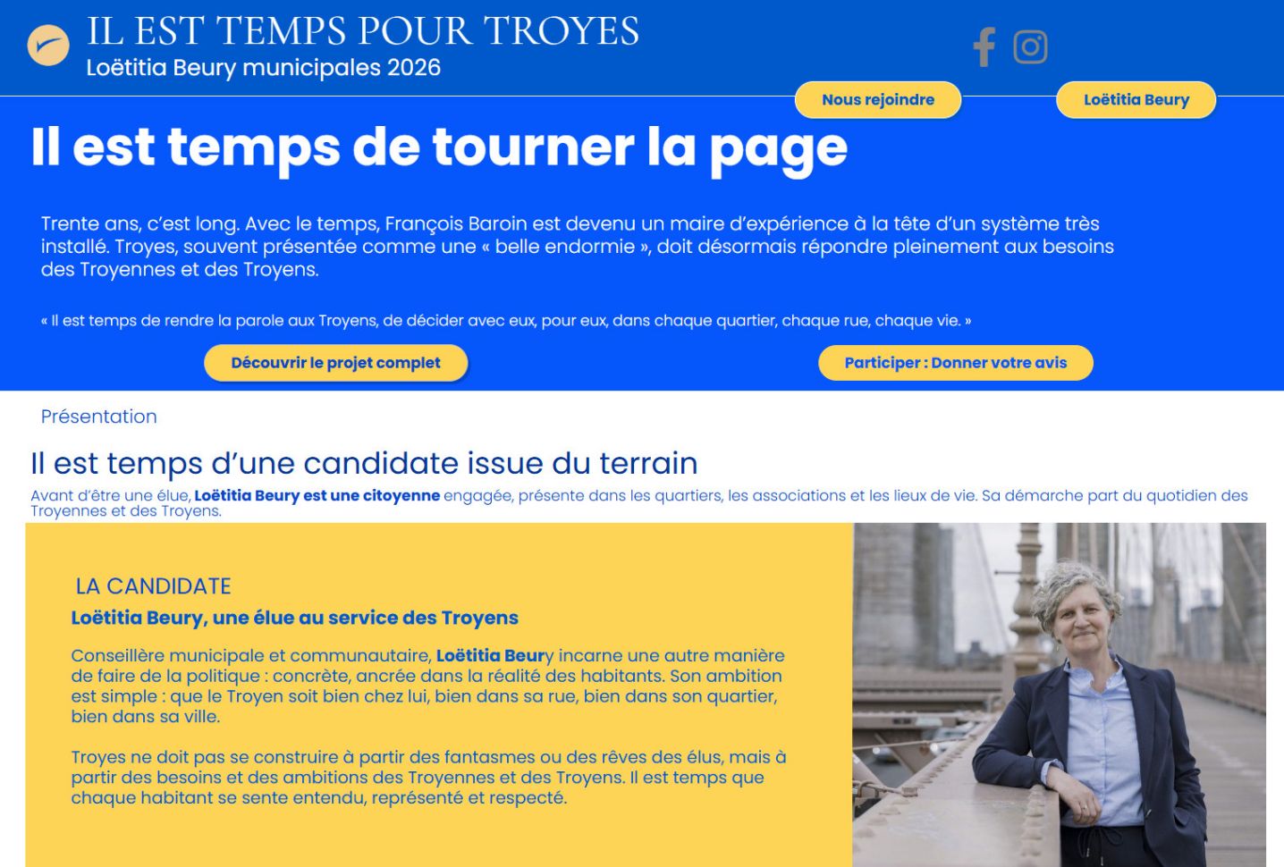 Il est temps de changer Troyes